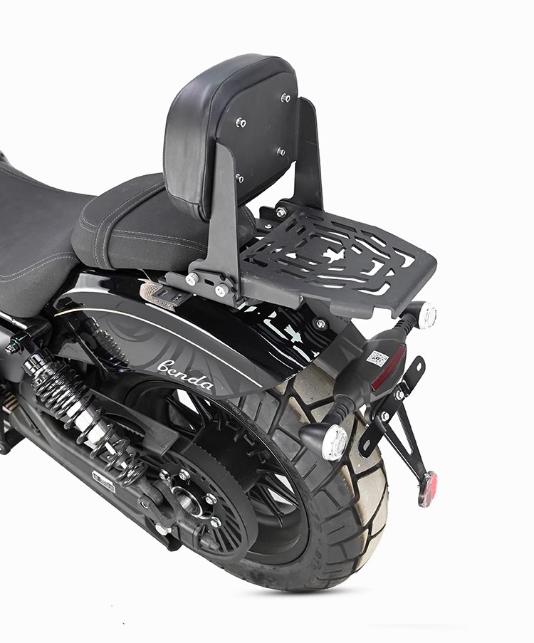 Muscle car Wolf suitable for Benda jinjila 450 backrest tail shelf rear tail frame tail wing multifunctional folding backrest
