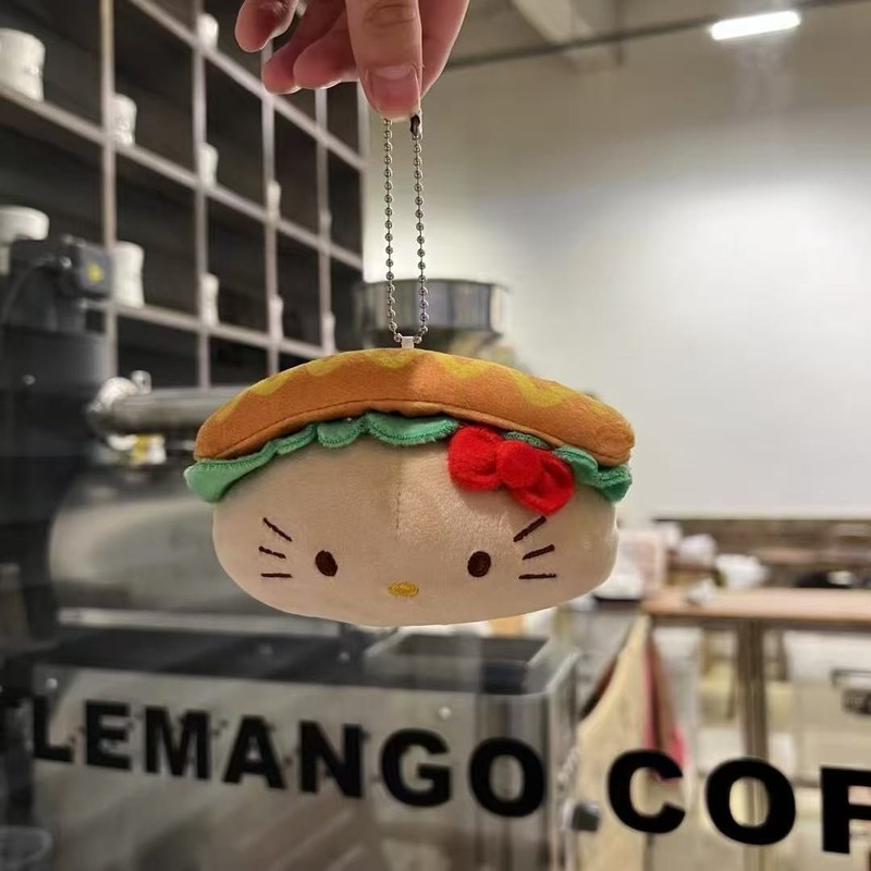 かわいいアニメハワイ水泳圏Kittyぬいぐるみストラップkt猫かばん掛けキーホルダープレゼント|undefined