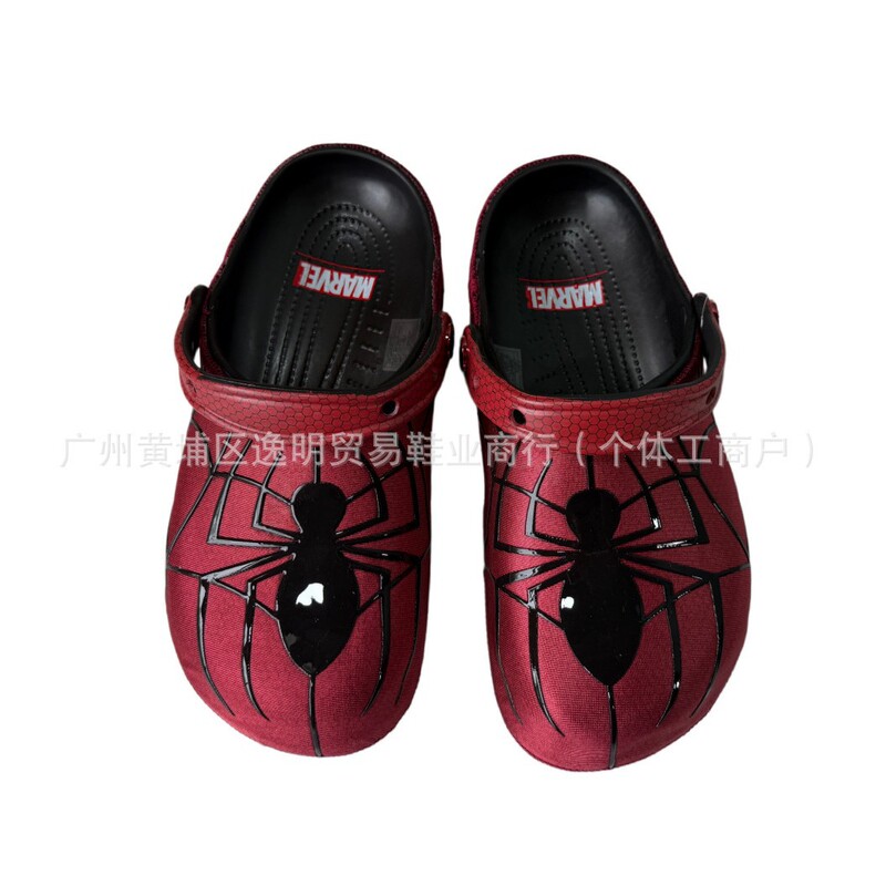 Croc Shoes 2026 Cross-Border Celebrity Spider-Man Comfortable Fashion Versatile Unisex Trendy Height-Increasing Wholesale Croc Shoes 2026 Cross-Border Celebrity Spider-Man Comfortable Fashion Versatile Unisex Trendy Height-Increasing Wholesale