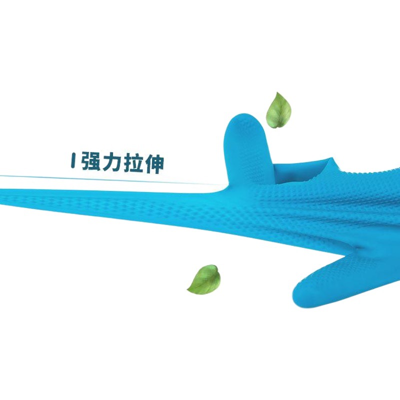 Guantes para lavar platos limpieza del hogar antideslizante durable cocina lavado tazón hogar lavandería guantes de goma de látex impermeables al por mayor