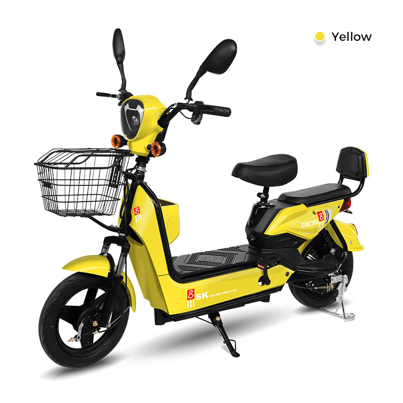 Fuente fábrica venta directa coche eléctrico bicicleta eléctrica transfronteriza coche de batería doble adulto transfronterizo coche eléctrico de dos ruedas