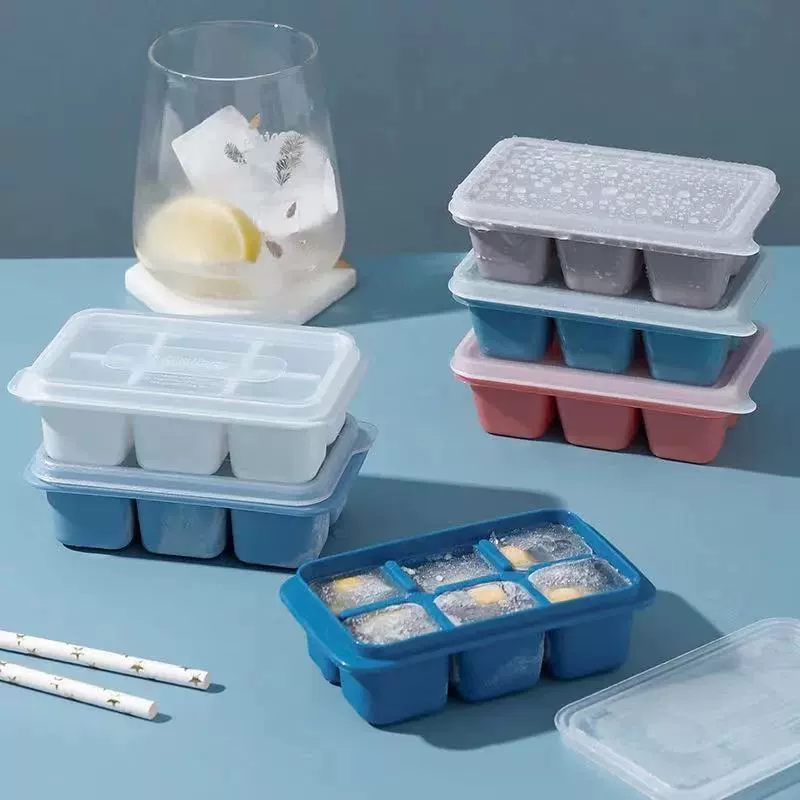 Домашний силиконовый DIY ледяной замороженный летний личный ледяной бокс Amazon виски квадратная ледяная сетчатая коробка