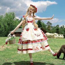 ��ݮ����lolitaȹ�L��ӡ��op������ԭ���OӋ�����B��ȹ�ɐ��L����