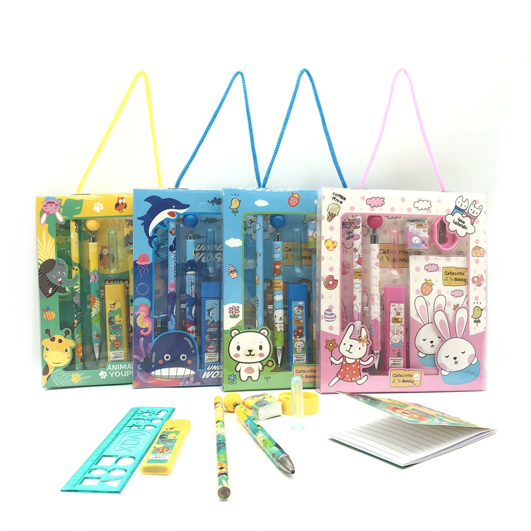 Детский подарок на день Студенческий канцелярский костюм Карандаш Обучающий канцелярский костюм Детский сад Ручная подарочная коробка