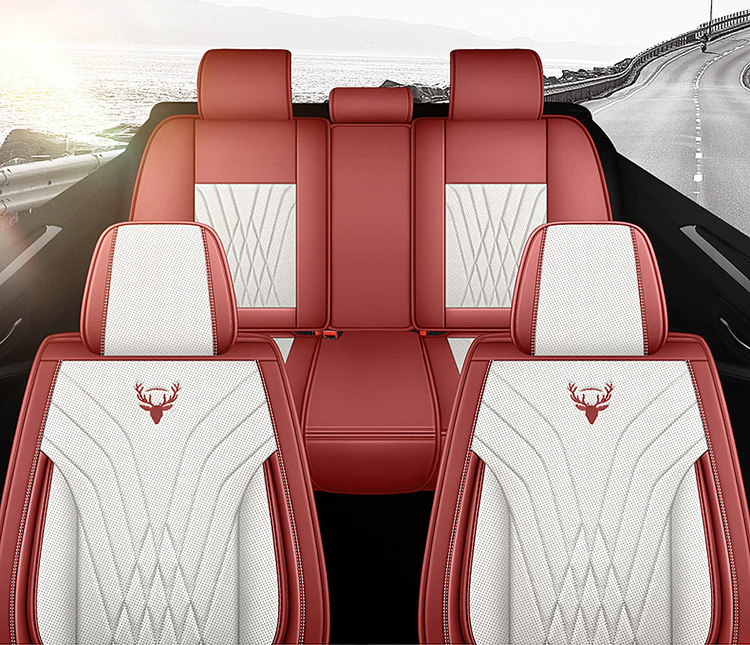 Wholesale Autumn Full-Coverage Car Seat Covers High-End Perforated Leather Car Seat Covers Four-Season Cushions