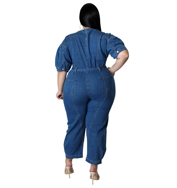 Летний overall в молнии, с коротким рукавом, европейский стиль