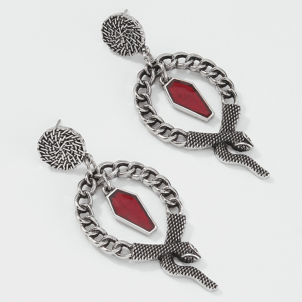 Boucles D&#39;oreilles Araignée Pentagramme De Mode En Gros Nihaojewelry display picture 10