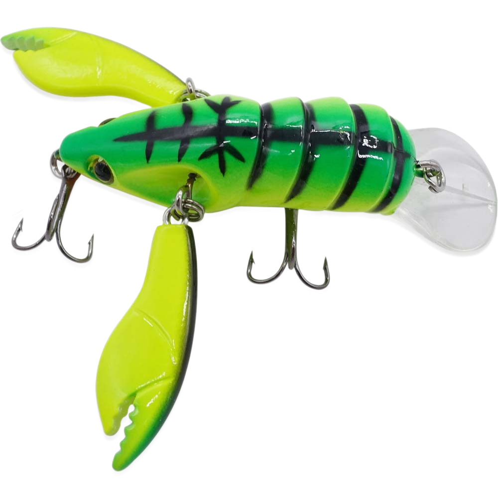 Señuelo Biónico Duro de Cangrejo de Río SK28 de Materiales sintéticos, Biónico, para Pesca en Ríos y Lagos