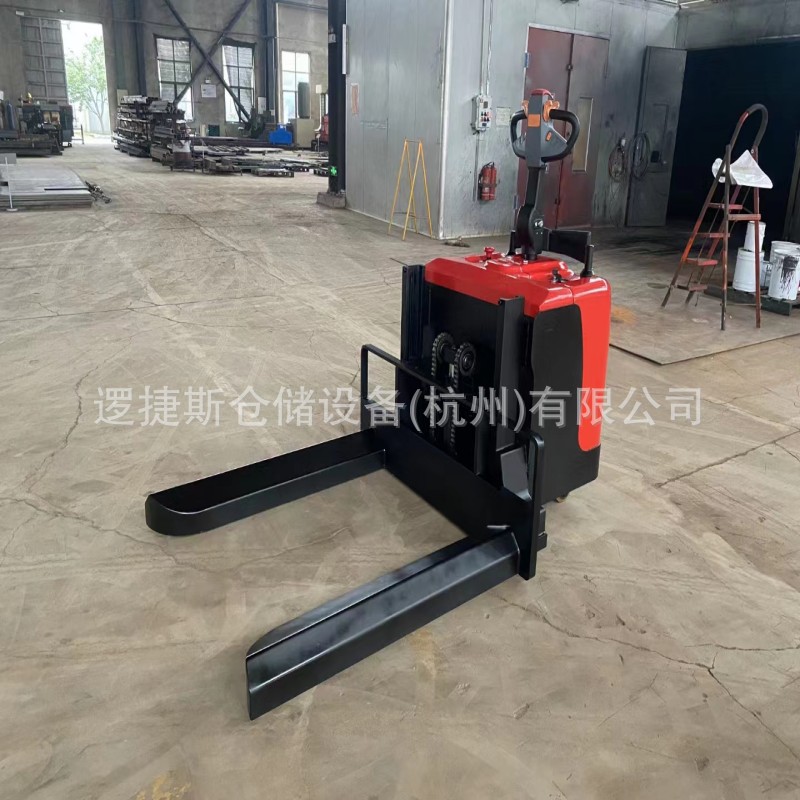 非标纸卷搬运车2吨站驾式液压直径1200电缆线纺织圆形拖车搬运车