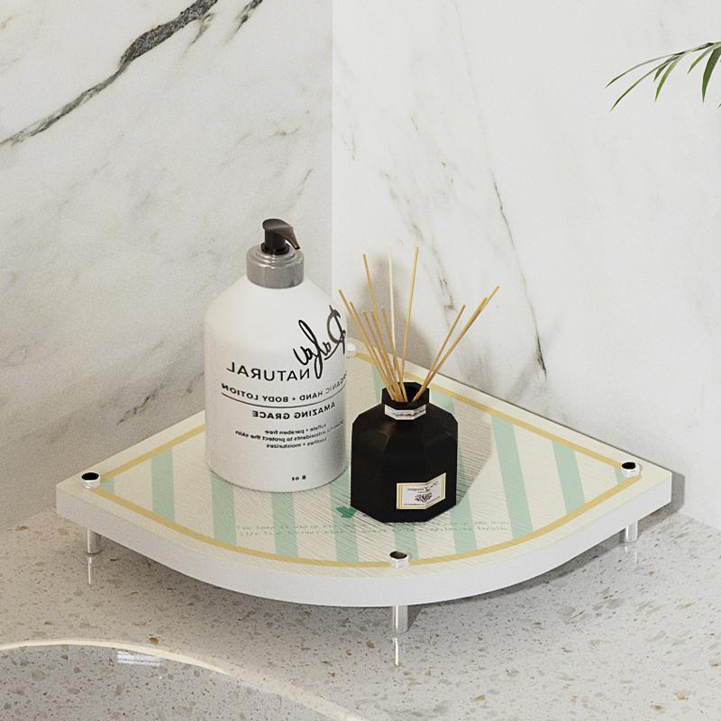 Hard Diatom Mud Countertop Hotel Wash Desk Washing Mat Absorbent Electric Toothbrush Cup Bathroom Drain Mat Storage Shelf