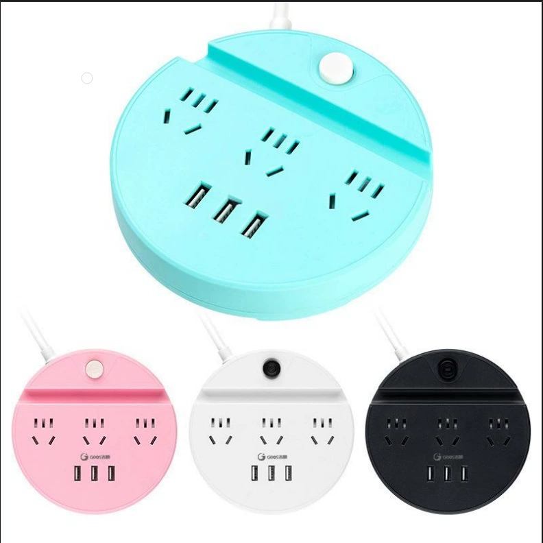 Многофункциональная портативная USB-розетка для офиса и дома, скалодром, многофункциональная зарядная защита, умная розетка