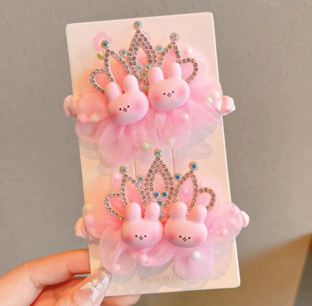 Niños Super Fairy Crown Flower Círculo del intestino delgado Banda de goma tocado niña rosa flor bebé cola de caballo cuerda de cabeza