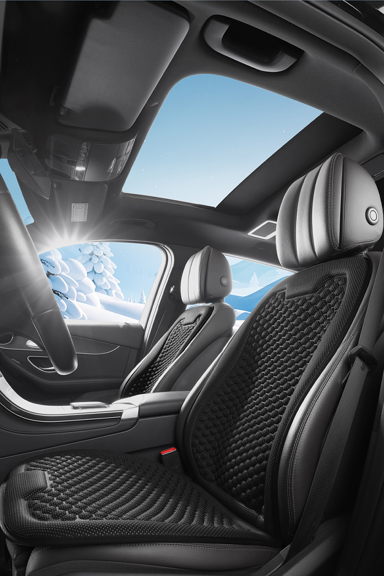 Car Gel Ice Seat Cushion, Universal for All Seasons, Truck Seat Cushion, Front Seat Cushion, Summer Breathable Seat Cushion, Summer Butt Cushion