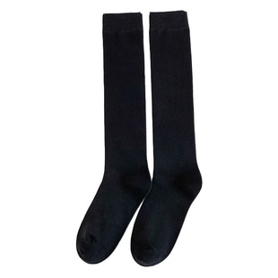 Women's Japanese-style preppy-style simple all-match stockings spring and autumn JK high socks slimming knee-length stockings