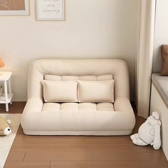 リクライニングと寝られるレイジーソファ、小さな寝室、ダブル畳、シングルの小さなソファベッド、巨大な人間用犬小屋