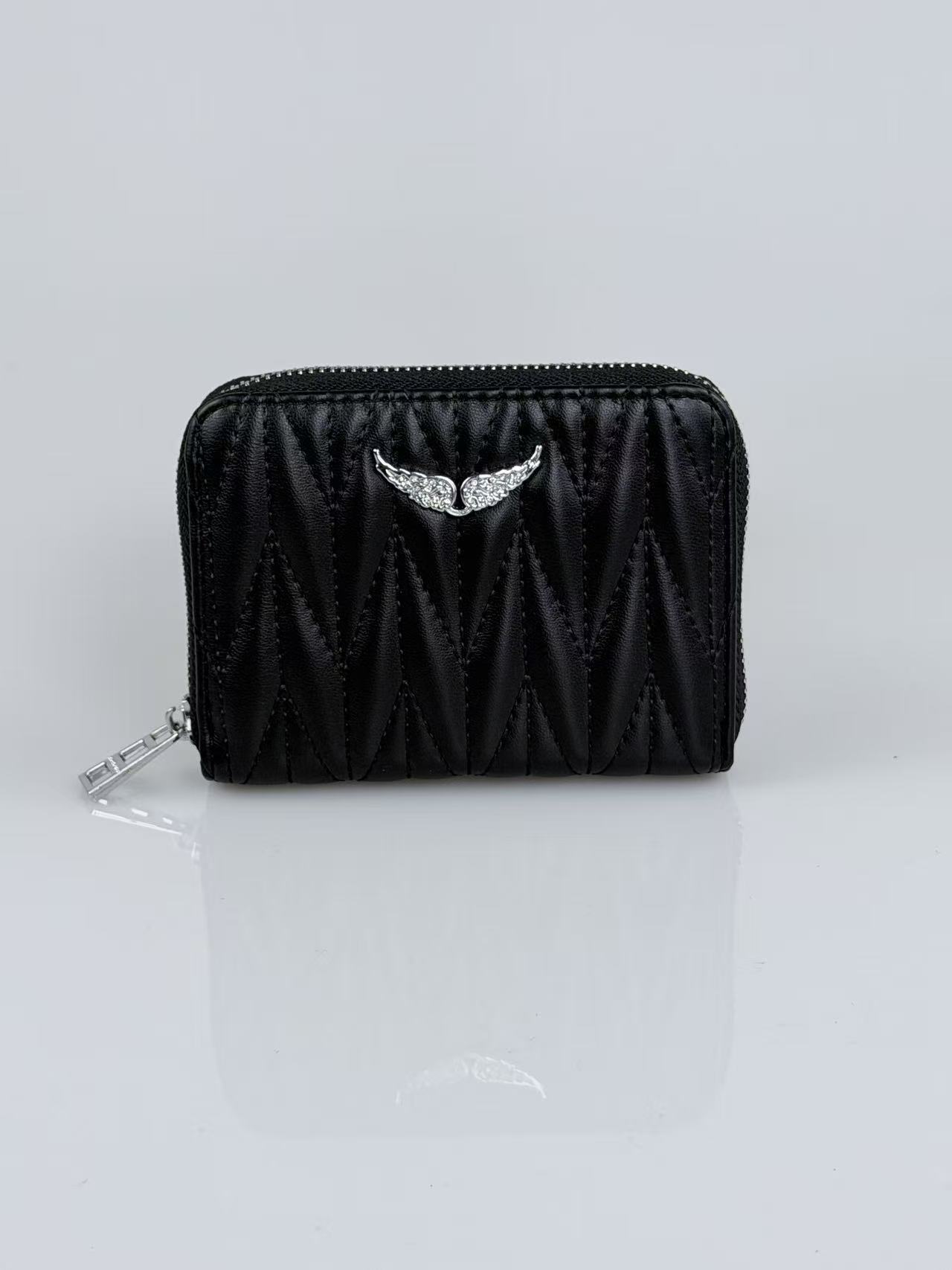 ZW Cartera Cartera de tarjetas de mano Europa y América simple Cartera de moda atmósfera nueva