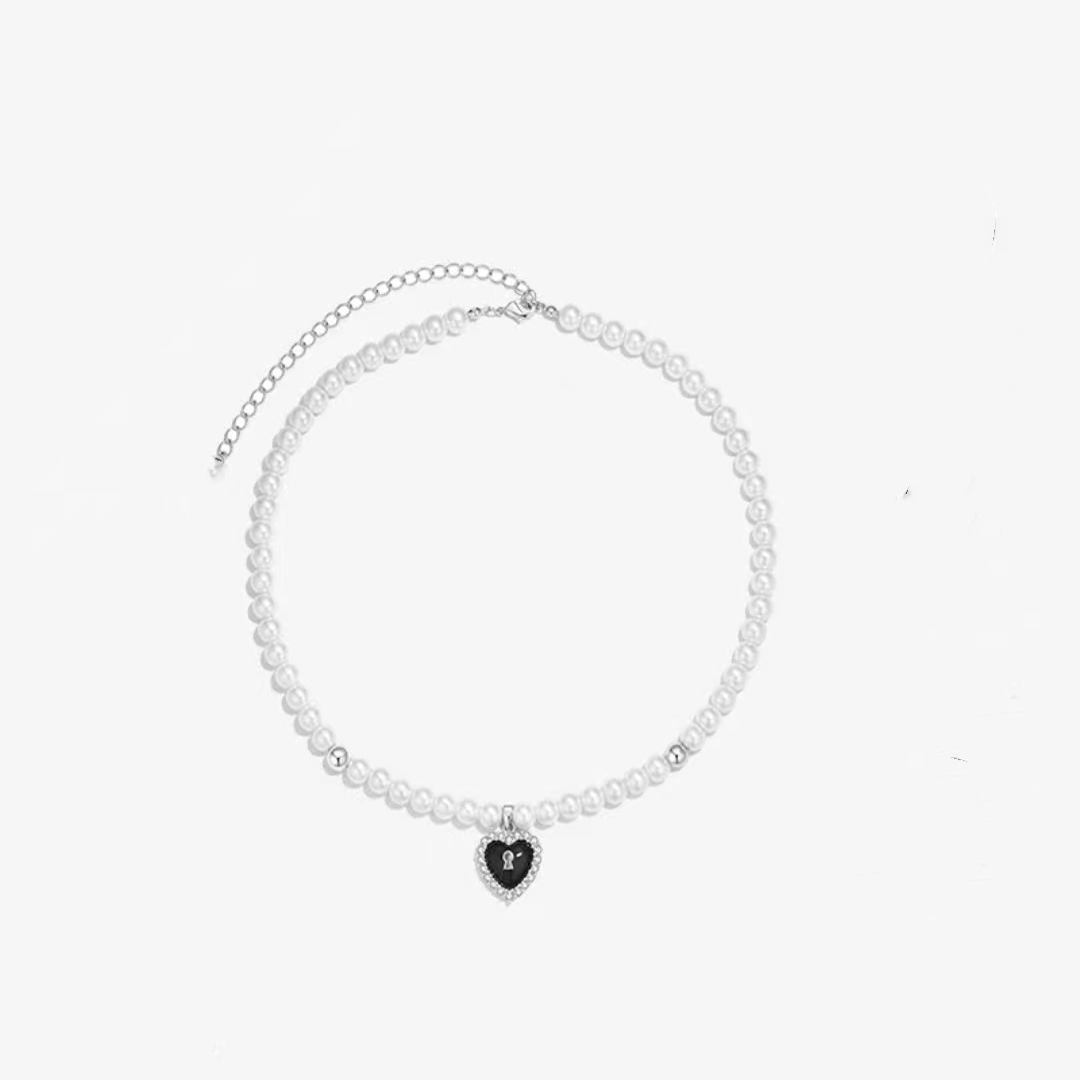 复制_小众设计感新款珍珠项炼 炼 爱心锁骨炼时.jpg