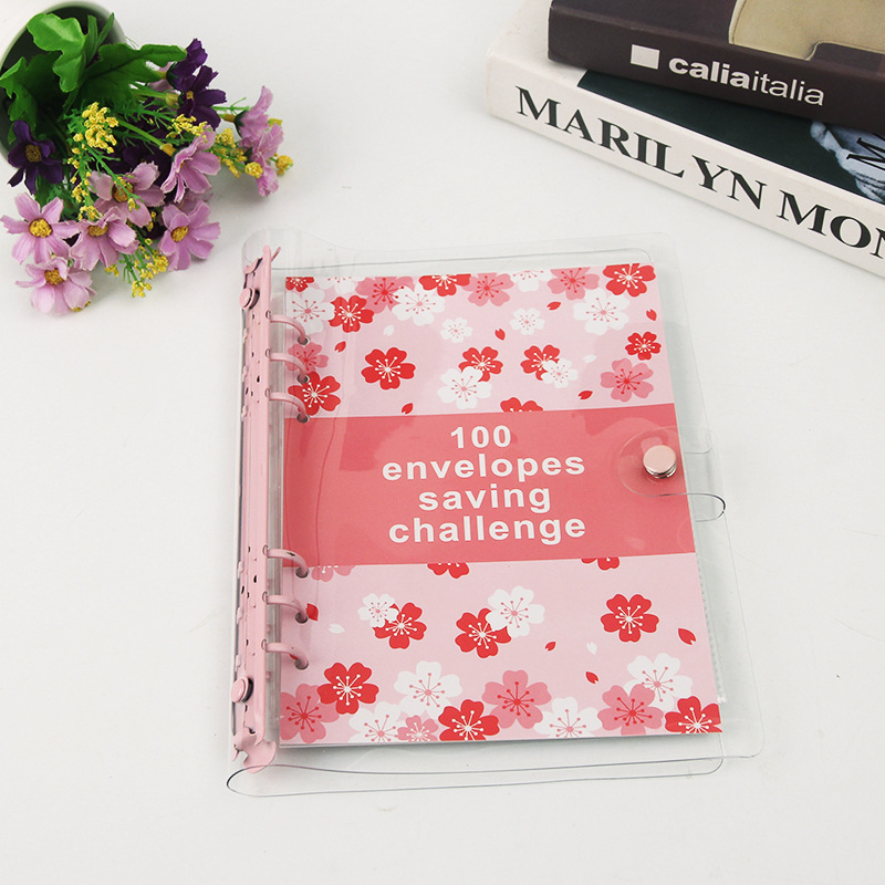 Pink cherry blossom pink clip