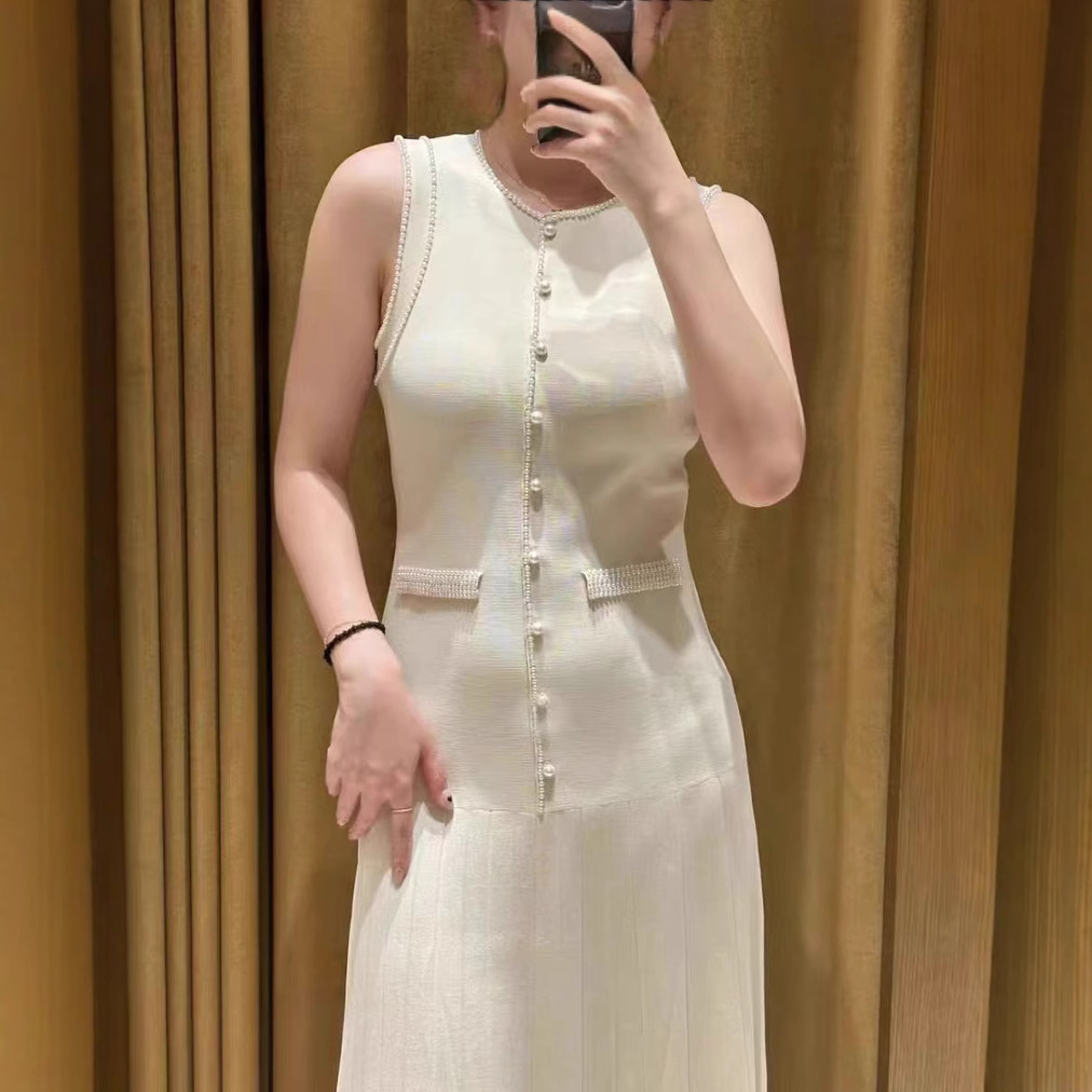 long summer dress sleevless