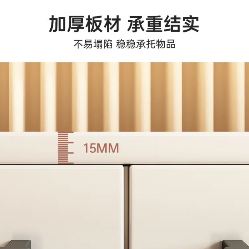 Gabinete de televisión de piso sala de estar 2025 nuevo armario de almacenamiento en casa de alquiler simple pequeño gabinete de televisión