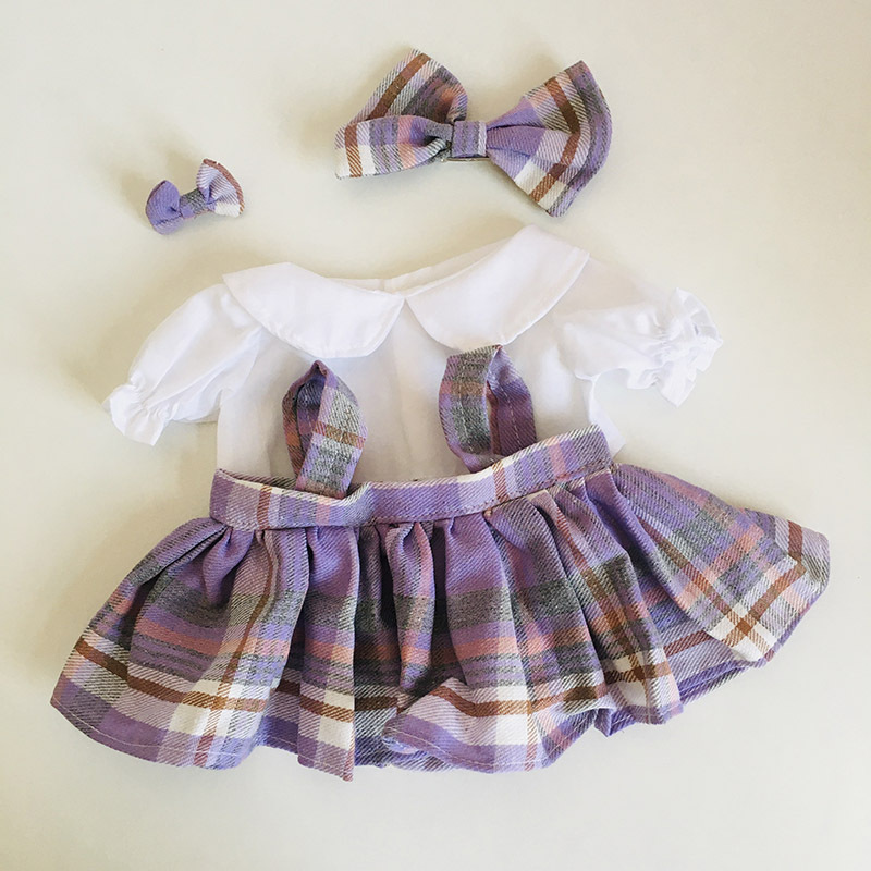 No. s Beier Lulu ropa 30cm conjunto oso muñeca ropa hecha a mano oso de peluche muñeca regalo para niñas