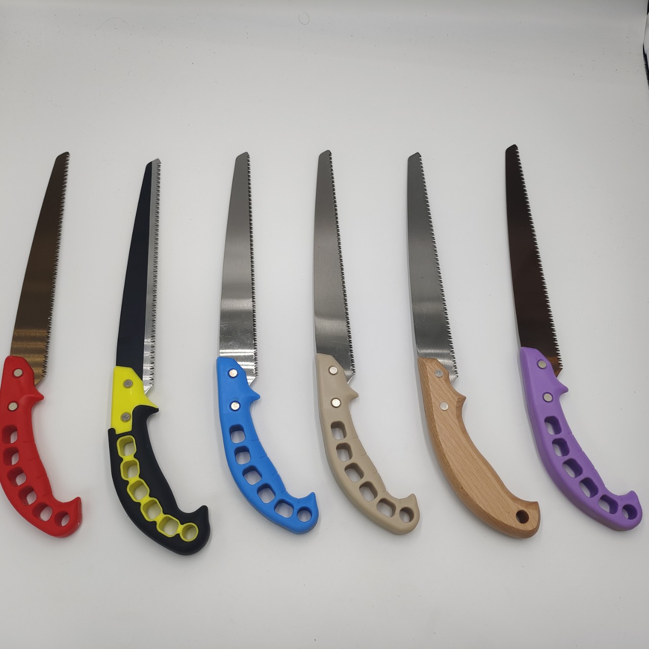 源头货源六孔锯精细研磨锯手工锯伐木锯园林锯粗枝专用锯园林锯