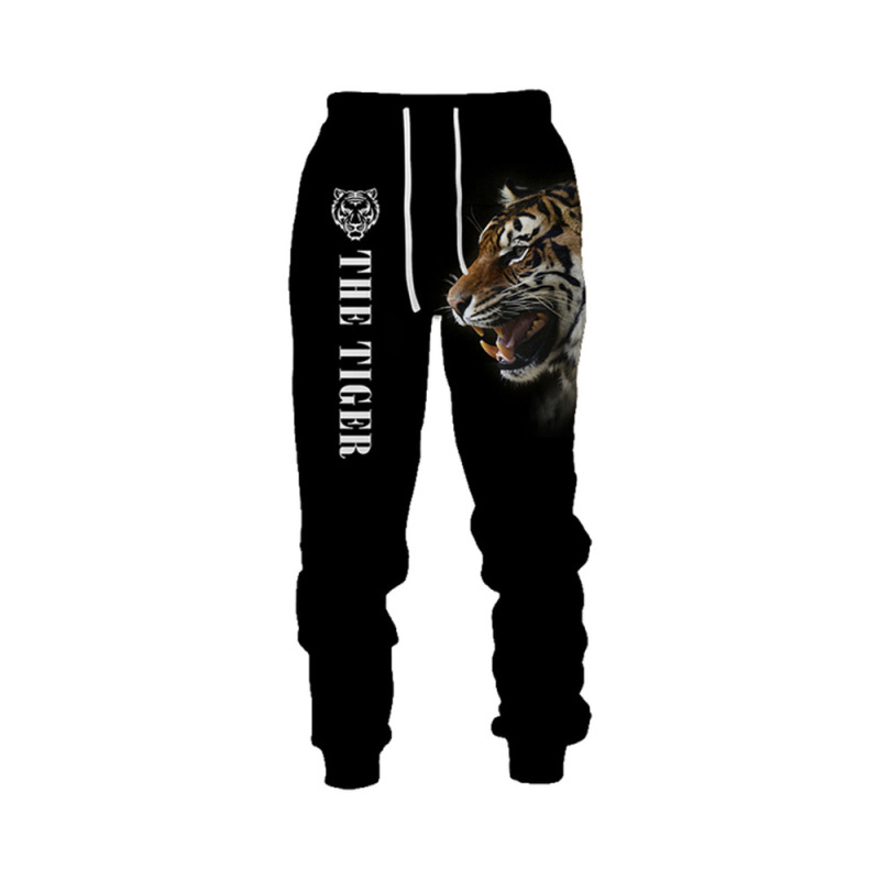 Amazon Hot-Selling Animal Tiger 3D Printed Long Pants Men's Casual Loose Sports Pants Jogger Pants Manufacturer Supply Amazon Hot-Selling Animal Tiger 3D Printed Long Pants Men's Casual Loose Sports Pants Jogger Pants Manufacturer Supply