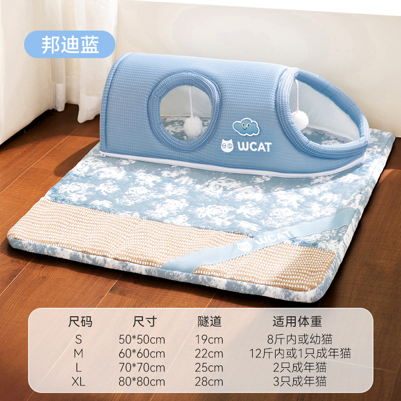 Cama gato túnel escondite otoño invierno