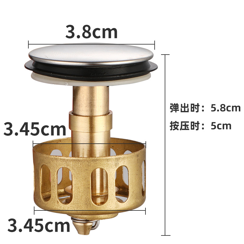 K 유형 3.8 구리 소형 커버 + 구리 코어 + 3.5 구리 바구니