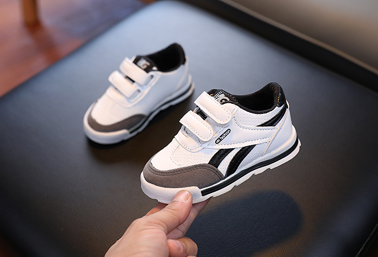 Andningsbara sneakers med kardborre för småbarn och bebisar_voghion.com