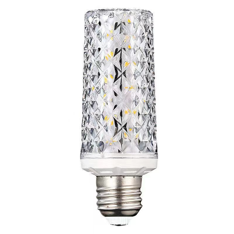 Lámpara LED ultra brillante e27 tornillo e14 pequeño tornillo ahorro de energía lámpara de cristal doméstica lámpara de lámpara de maíz fuente de luz