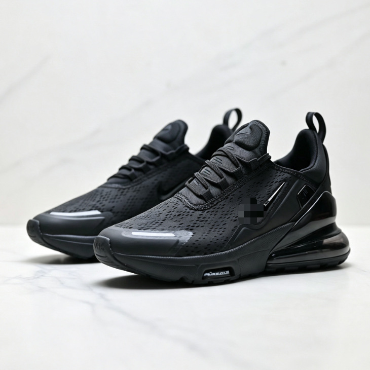 Air Max 270 zapatos de aire para hombres y mujeres, zapatos de deporte casuales transpirables de malla con suela gruesa para correr.
