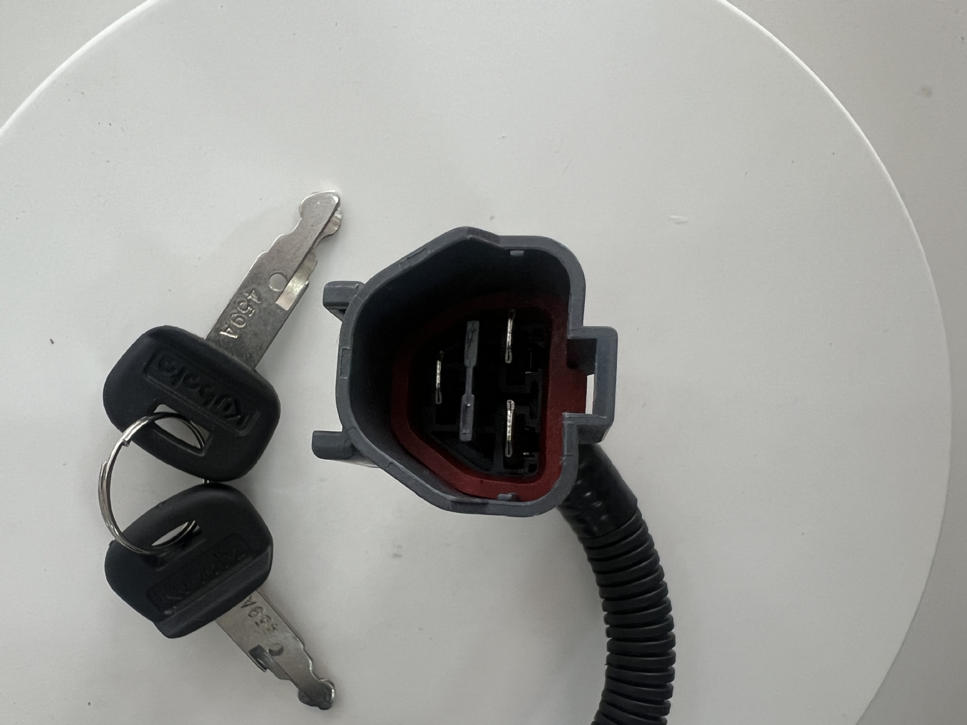 Suitable for Kubota Excavator Ignition Switch Long RC461-53962 KX018-4 KX033-4
