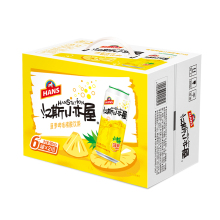 汉斯小木屋菠萝味和橙子味碳酸饮料500ml*12听易拉罐果啤