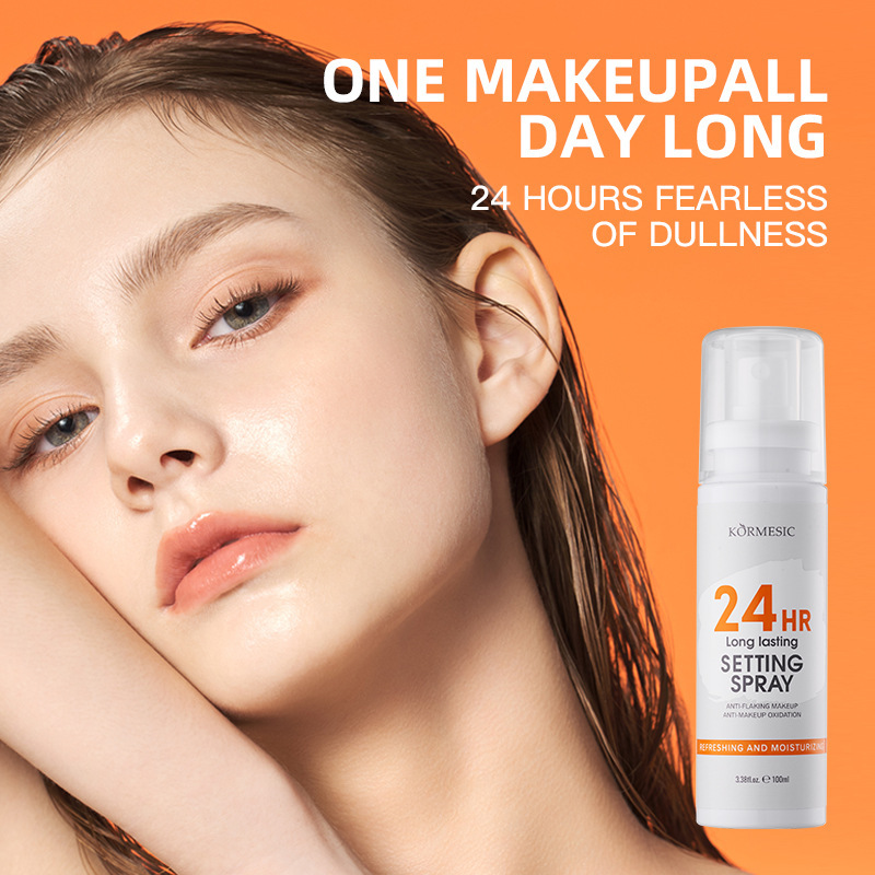 KORMESIC 24h полностью английский спрей для фиксации макияжа, setting spray, увлажняющий, трансграничная торговля, производитель оптом
