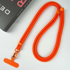 双方向に調整可能な携帯電話ストラップ、クロスボディ、バックシェル、ホルターネックストラップ、7mmの紛失防止編組クリップ、丈夫で男女兼用
