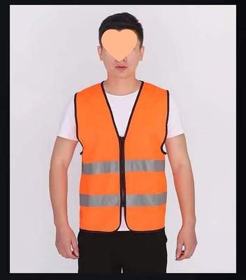 Trajes reflectantes chaleco de seguridad de construcción chaleco de transporte vial saneamiento fluorescente transpiración nocturna impresión personalizada