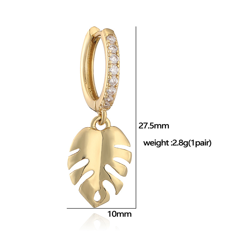 6g Weight Copper Ear Needle Material Zircon Inlay Material Charm Sleeper Hoop Earrings, Earrings Classification 1 Pair Quantity Holiday, Banquet, Daily Occasion Copper Material Cherry, Heart Shape Pattern Women's Gender Inlay Design Sweet Style 1 Pair Sweet Cherry Heart Shape Inlay Copper Zircon Earrings 29