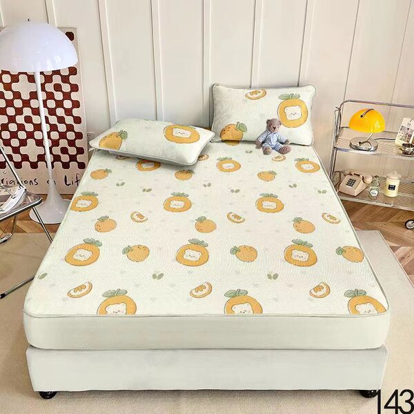 Cooling silk cartoon mat for kindergarten for side table for…