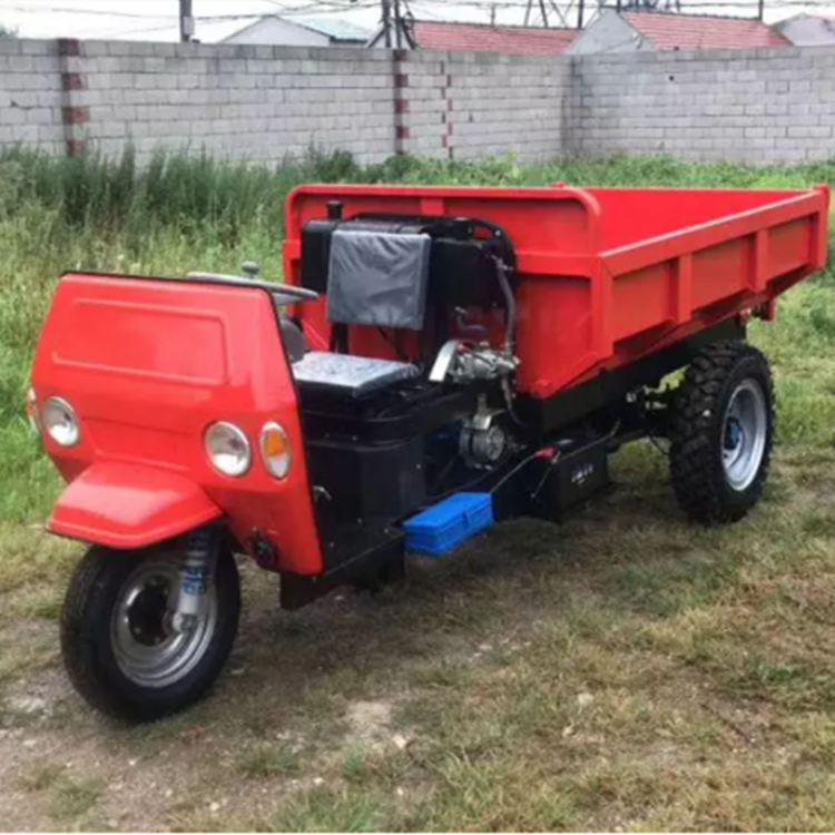 七速无棚农用蹦蹦车 8-28马力工程三马车 电启动柴油三轮车