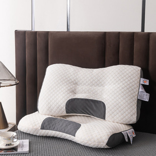 Factory Direct Sales Spa Massage Pillow Washable Non-Collapse Cervical Spine Pillow Core Home Sales Gift Pillow Wholesale