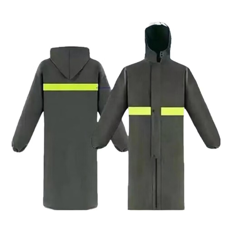 Impermeable Largo Enterizo para Adultos Tela de Oxford Resistente al Agua, Engrosado para Senderismo y Ciclismo