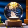 6 cm Crystal Ball-Moon Rabbit