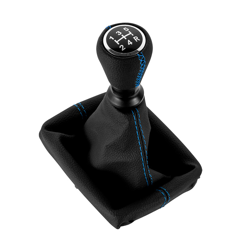 Suitable for Peugeot 206 Leather-Wrapped Handball Shift Dust Cover Gear Lever Handball Square Bottom Dust Cover Integrated