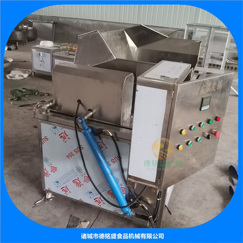 无毛不随的炸肉皮温皮锅 江苏特产猪皮肉皮油炸锅