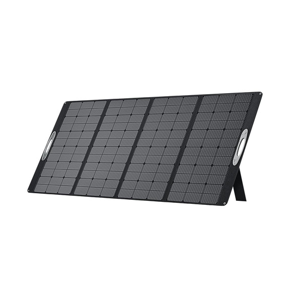 Folding single crystal solar-powered