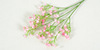 Realistic starry sky for bride, plastic decorations from soft rubber, bouquet