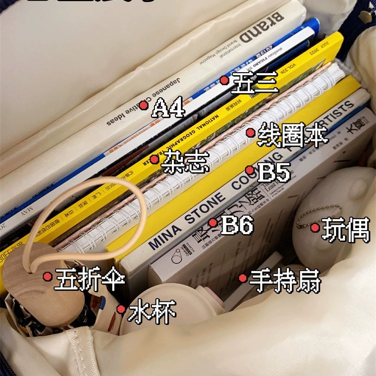 Brand universal capacious backpack, Korean style, worn on the shoulder