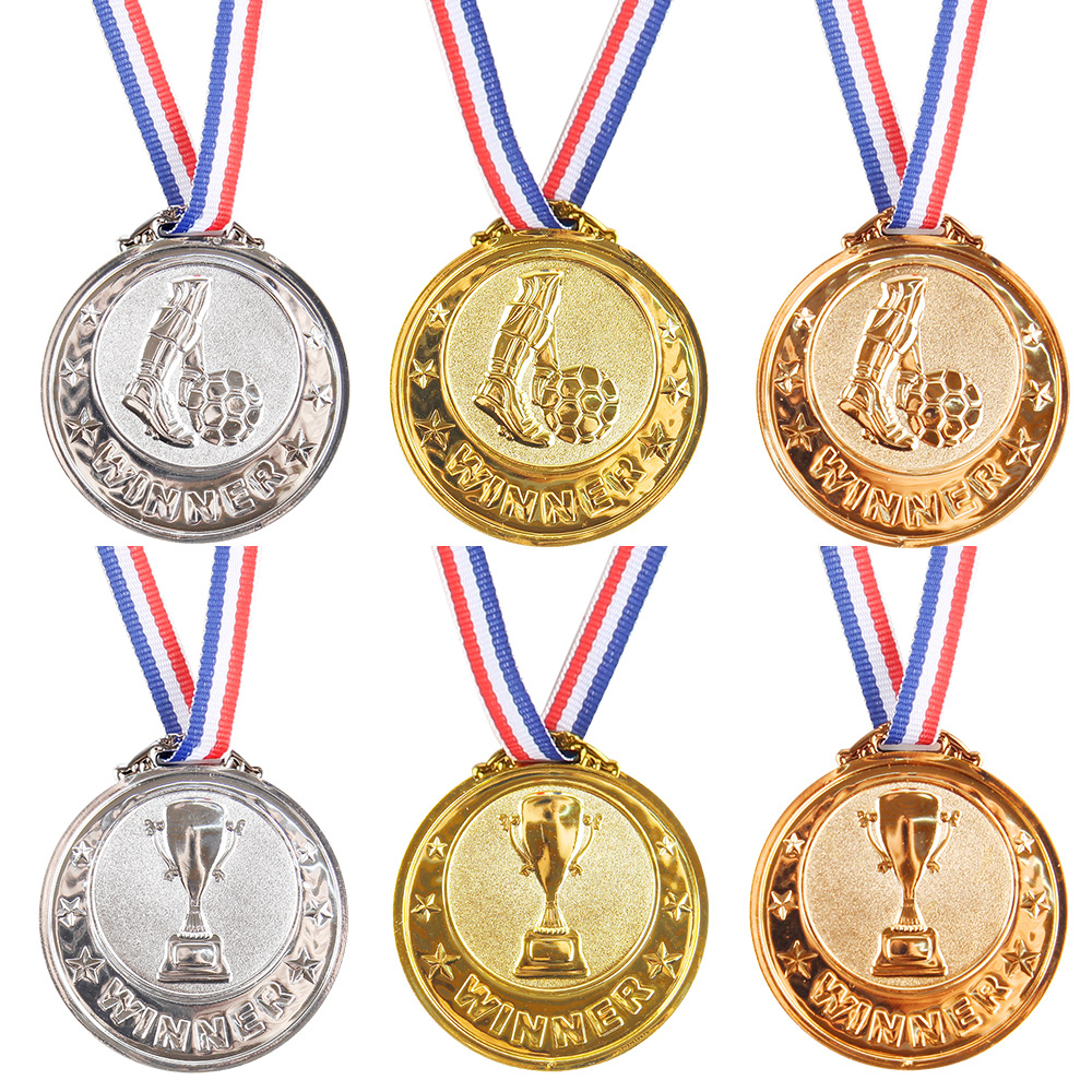 Trophy Medal Olive Super Bowl World Cup Football Wheat Gold Champion Cup Plastic Games Reward Props