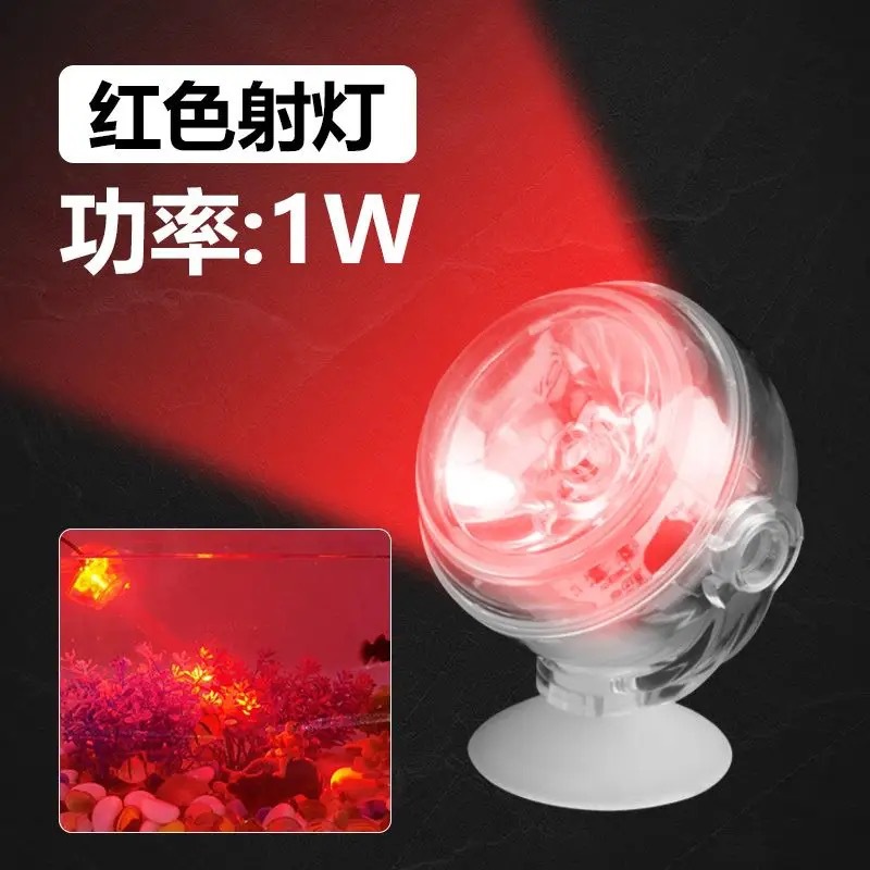Acuario de peces colorido LED lámpara de acuario colorido gradiente lámpara de acuario luz de noche luz USB impermeable lámpara de buceo